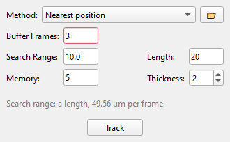 Tracker window